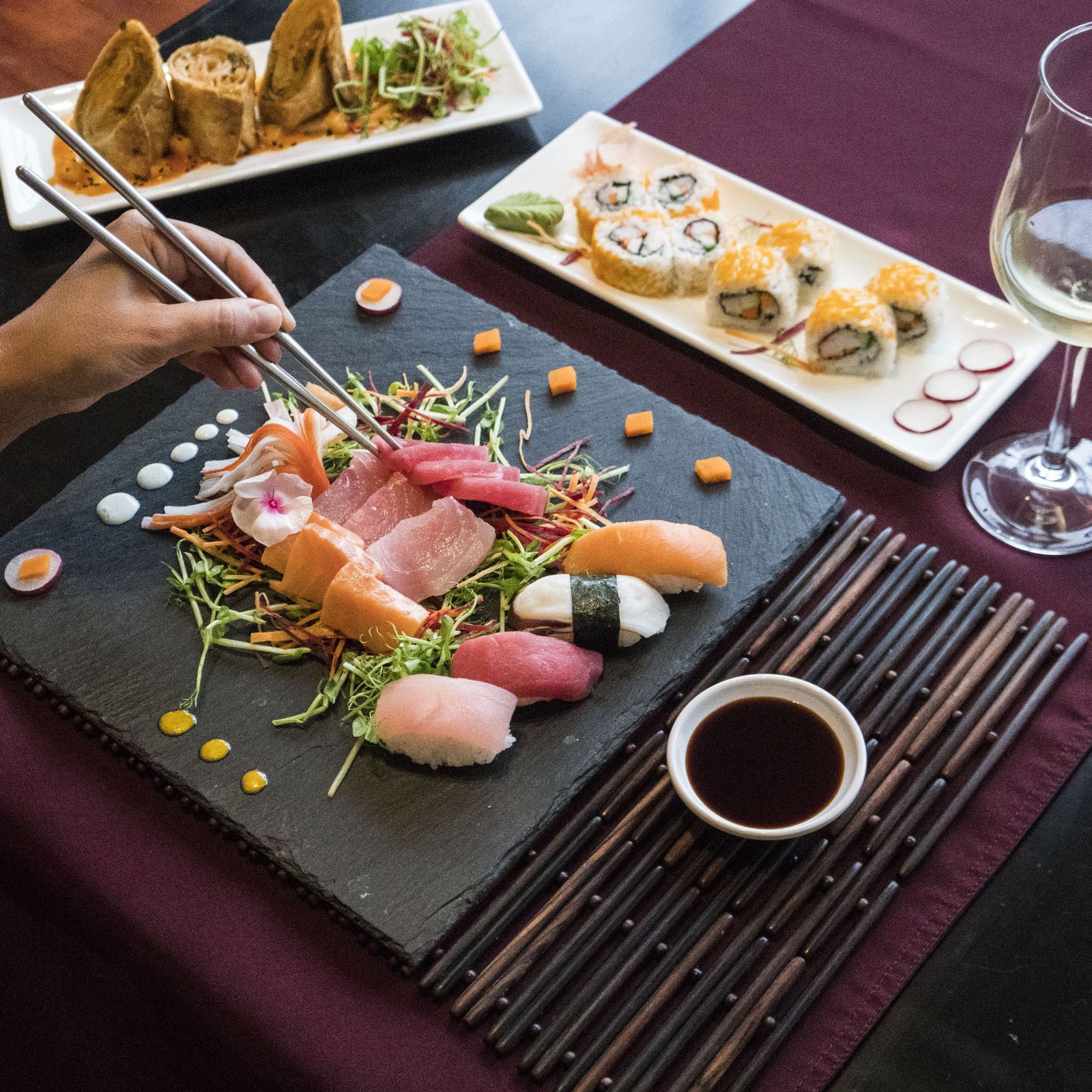 Japanese cuisine, sushi in the Gulf of Papagayo